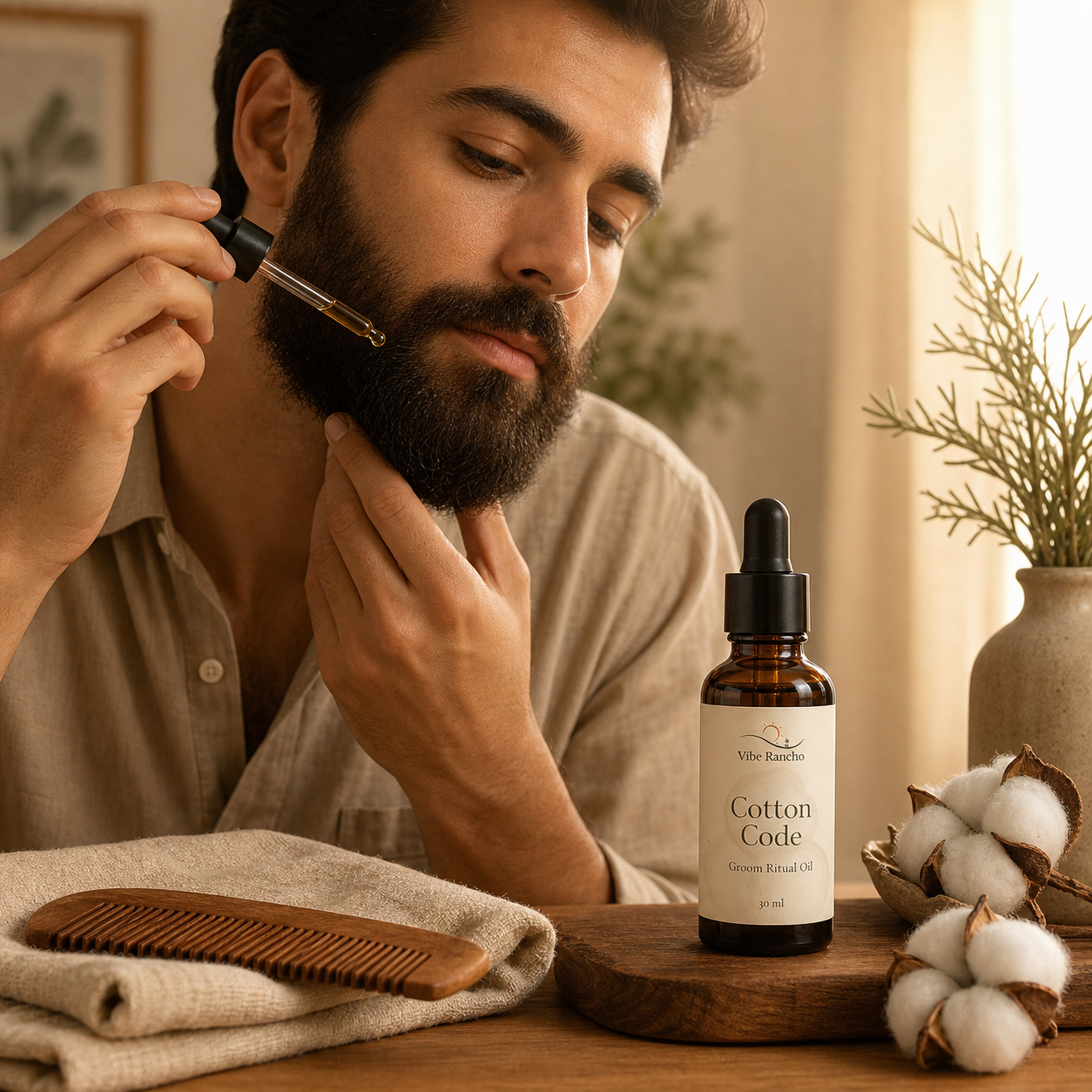 Cotton Code · Groom Ritual Oil · 30ml - Image 3
