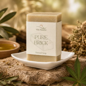 Pure Brick Natural CBD Body & Hand Soap · 100g